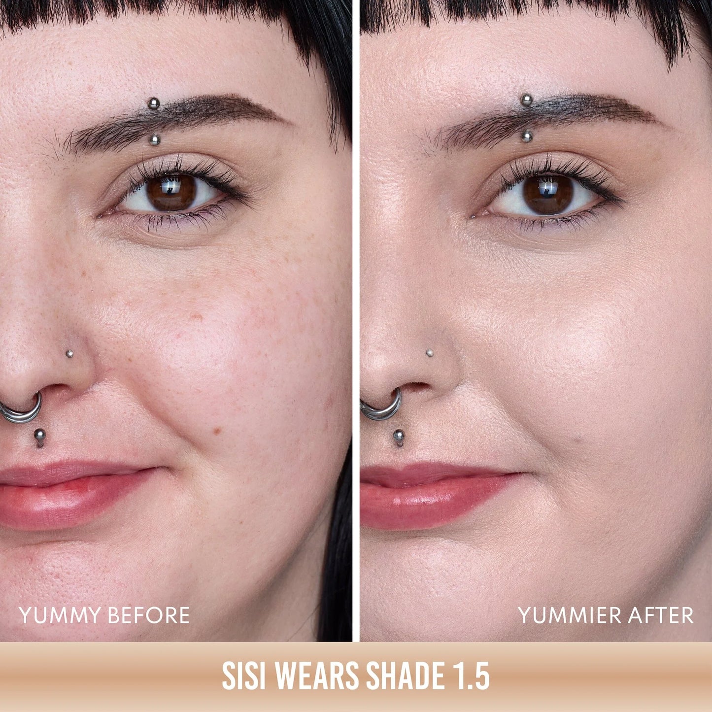 Yummy Skin Serum Skin Tint Foundation with Peptides + Ceramide
