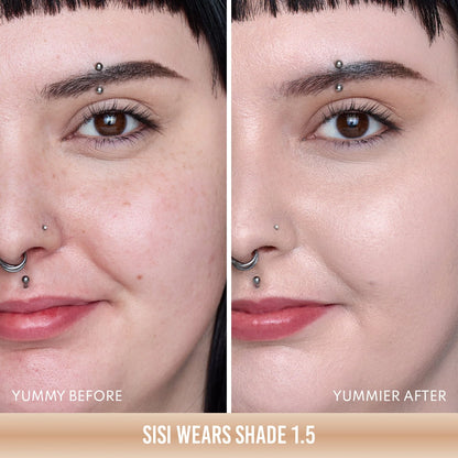 Yummy Skin Serum Skin Tint Foundation with Peptides + Ceramide